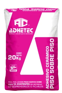 adhesivo piso sobre piso