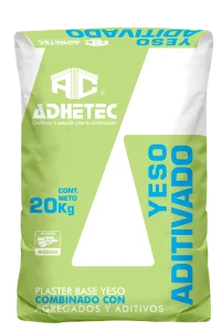 Yeso aditivado adhetec