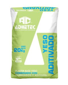 Yeso aditivado